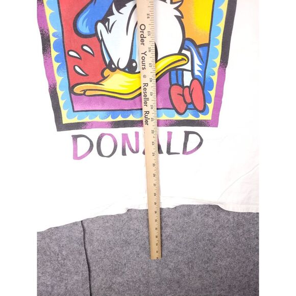 Vintage Donald Duck Shirt Men's XL Mickey Inc Disney World Made USA Graphic - Picture 6 of 7